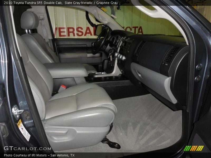 Slate Gray Metallic / Graphite Gray 2010 Toyota Tundra SR5 Double Cab