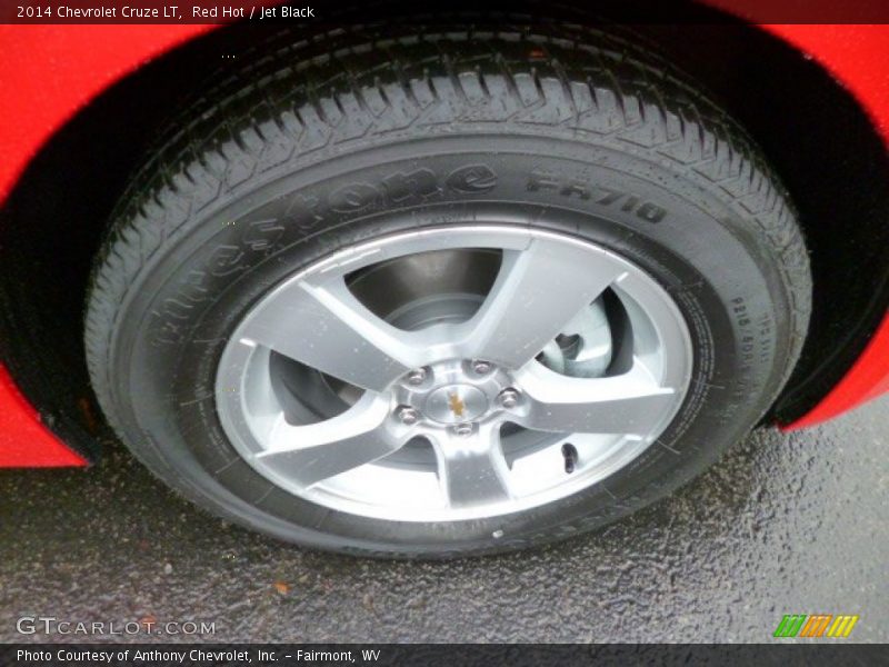 Red Hot / Jet Black 2014 Chevrolet Cruze LT
