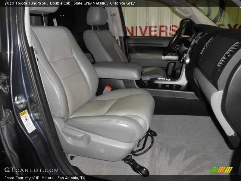 Slate Gray Metallic / Graphite Gray 2010 Toyota Tundra SR5 Double Cab