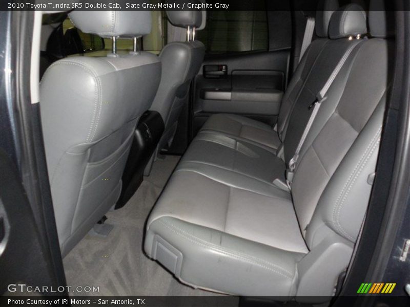 Slate Gray Metallic / Graphite Gray 2010 Toyota Tundra SR5 Double Cab