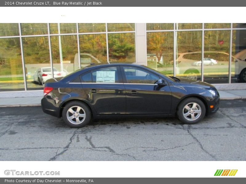 Blue Ray Metallic / Jet Black 2014 Chevrolet Cruze LT