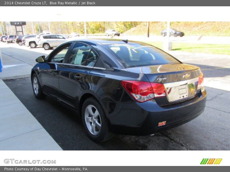 Blue Ray Metallic / Jet Black 2014 Chevrolet Cruze LT