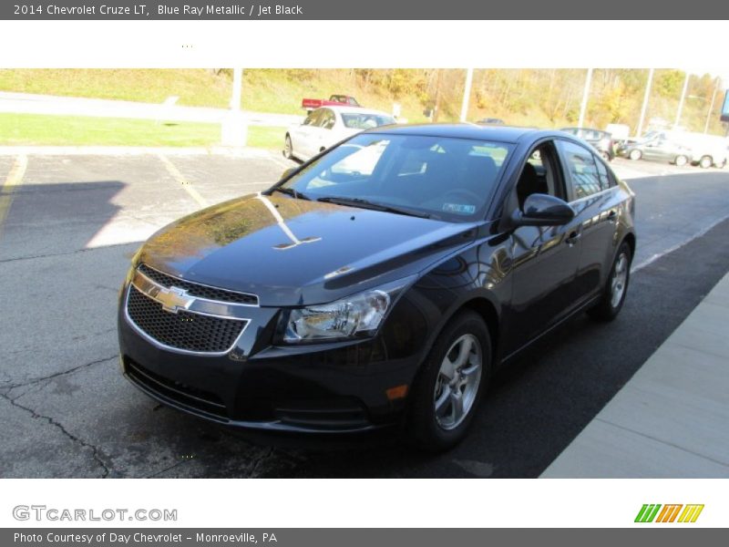 Blue Ray Metallic / Jet Black 2014 Chevrolet Cruze LT
