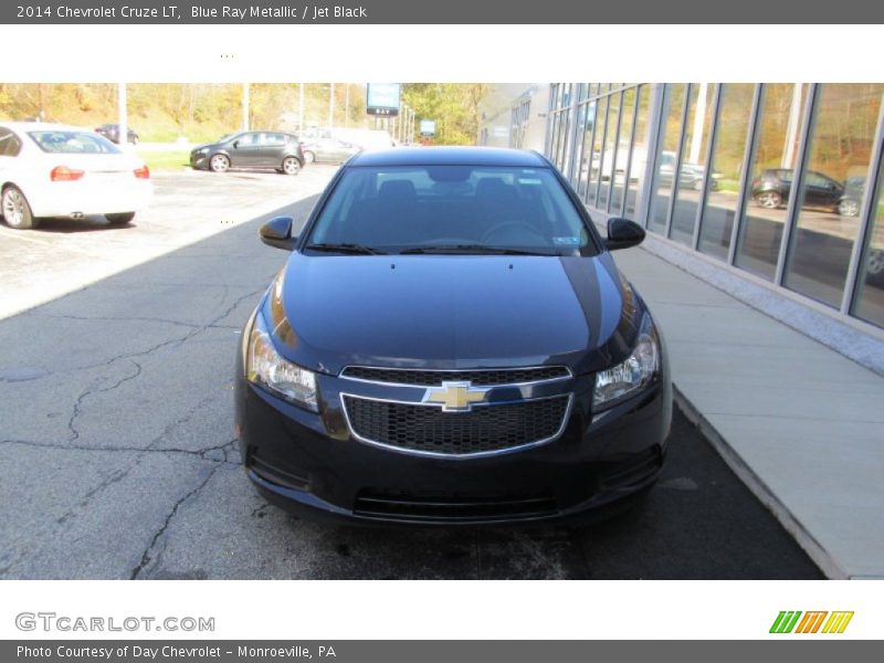 Blue Ray Metallic / Jet Black 2014 Chevrolet Cruze LT