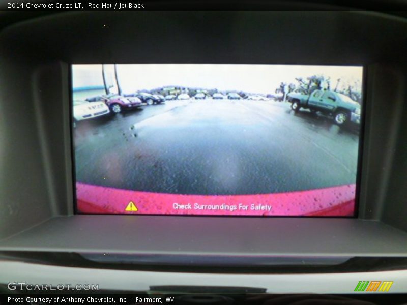 Red Hot / Jet Black 2014 Chevrolet Cruze LT