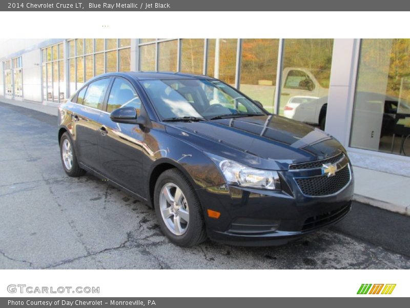 Blue Ray Metallic / Jet Black 2014 Chevrolet Cruze LT