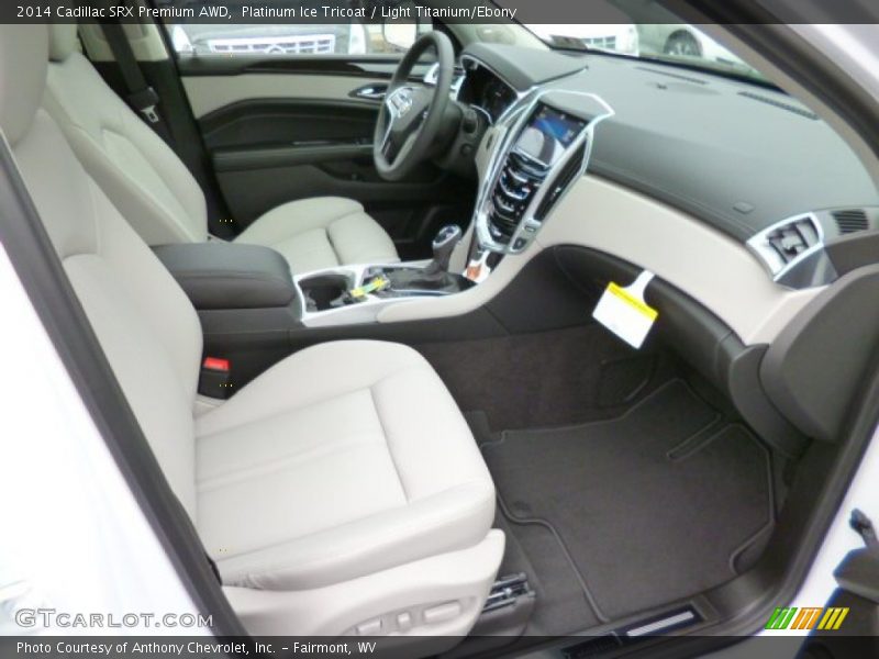  2014 SRX Premium AWD Light Titanium/Ebony Interior