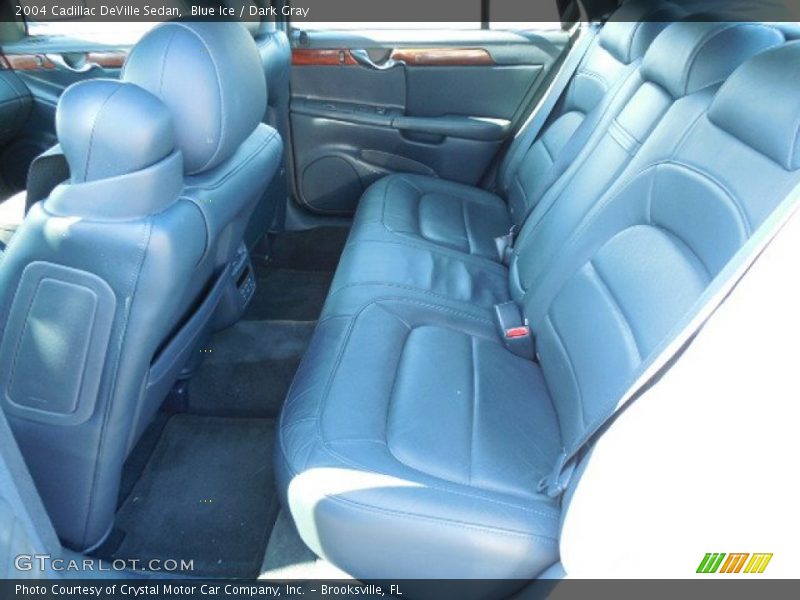Blue Ice / Dark Gray 2004 Cadillac DeVille Sedan