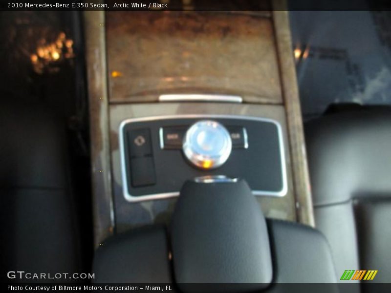 Arctic White / Black 2010 Mercedes-Benz E 350 Sedan