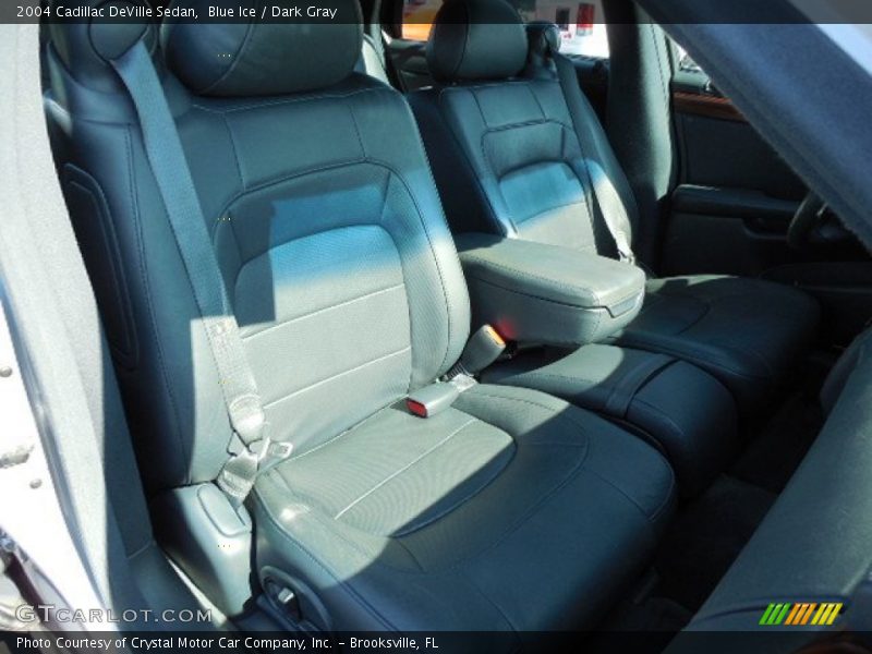 Blue Ice / Dark Gray 2004 Cadillac DeVille Sedan