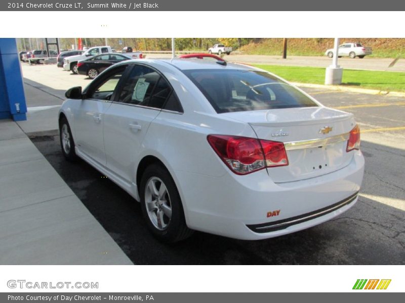 Summit White / Jet Black 2014 Chevrolet Cruze LT