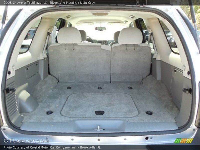 Silverstone Metallic / Light Gray 2008 Chevrolet TrailBlazer LS