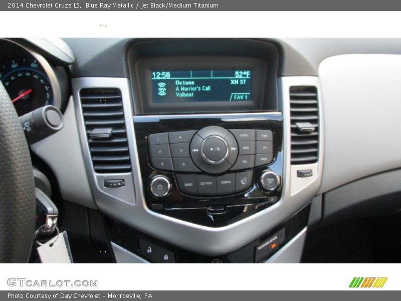 Blue Ray Metallic / Jet Black/Medium Titanium 2014 Chevrolet Cruze LS