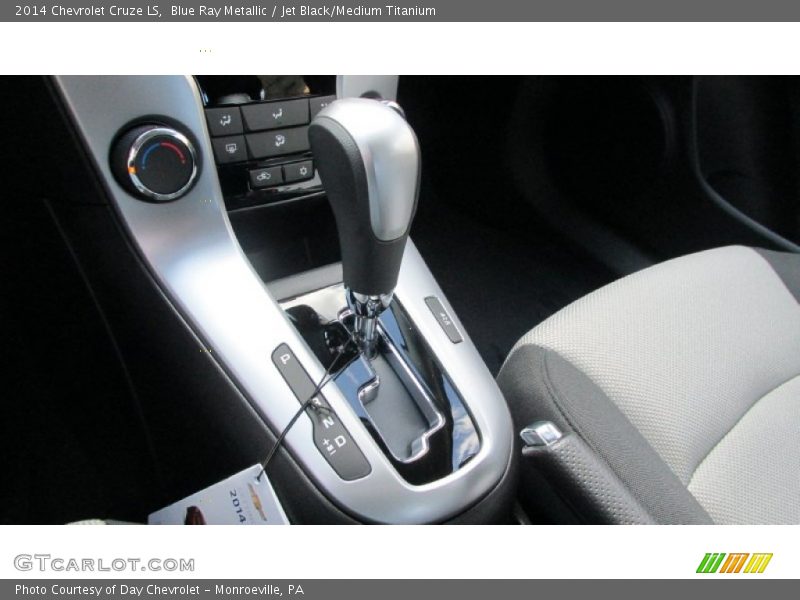 Blue Ray Metallic / Jet Black/Medium Titanium 2014 Chevrolet Cruze LS