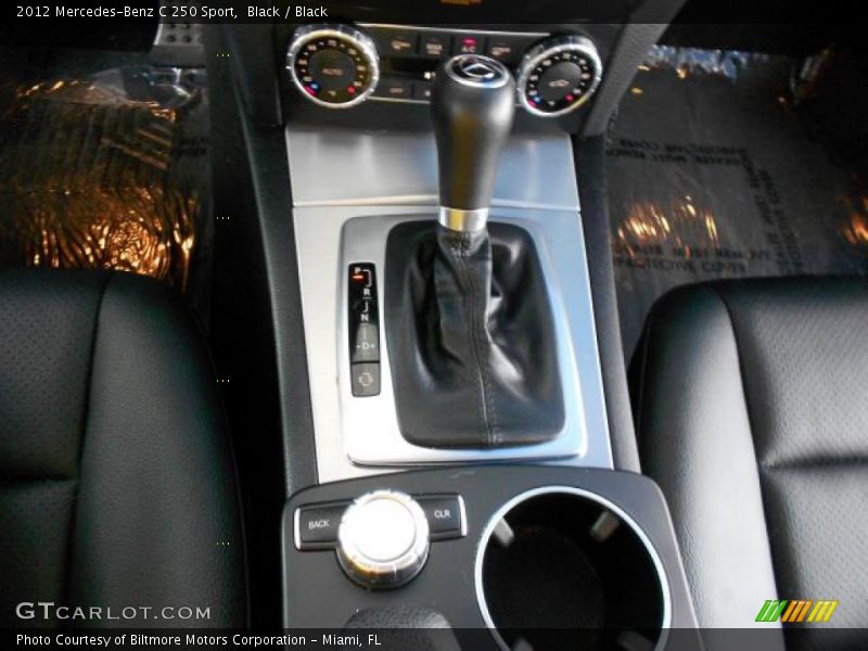 Black / Black 2012 Mercedes-Benz C 250 Sport