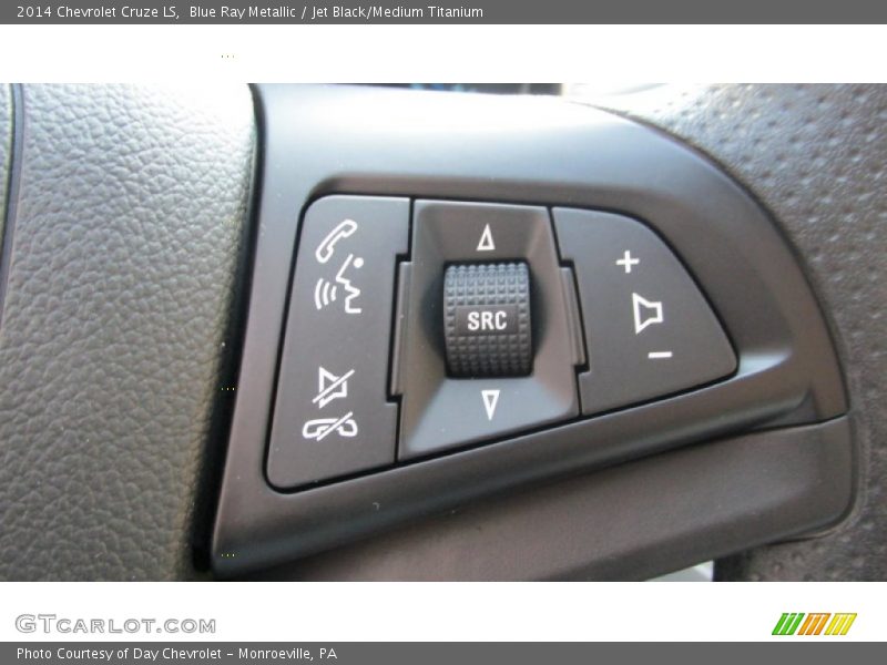 Blue Ray Metallic / Jet Black/Medium Titanium 2014 Chevrolet Cruze LS