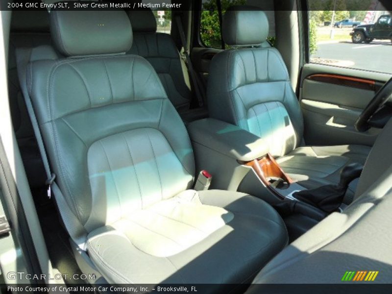 Silver Green Metallic / Medium Pewter 2004 GMC Envoy SLT