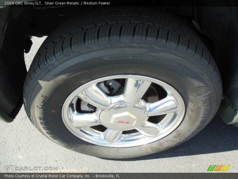 Silver Green Metallic / Medium Pewter 2004 GMC Envoy SLT