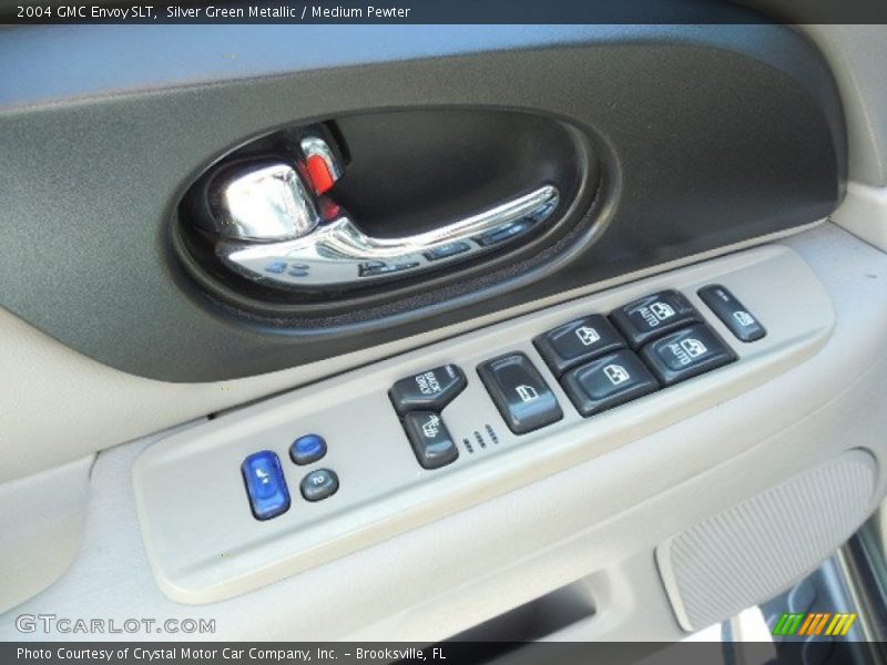 Silver Green Metallic / Medium Pewter 2004 GMC Envoy SLT