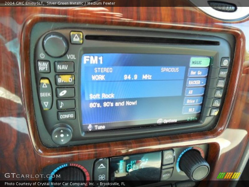 Silver Green Metallic / Medium Pewter 2004 GMC Envoy SLT