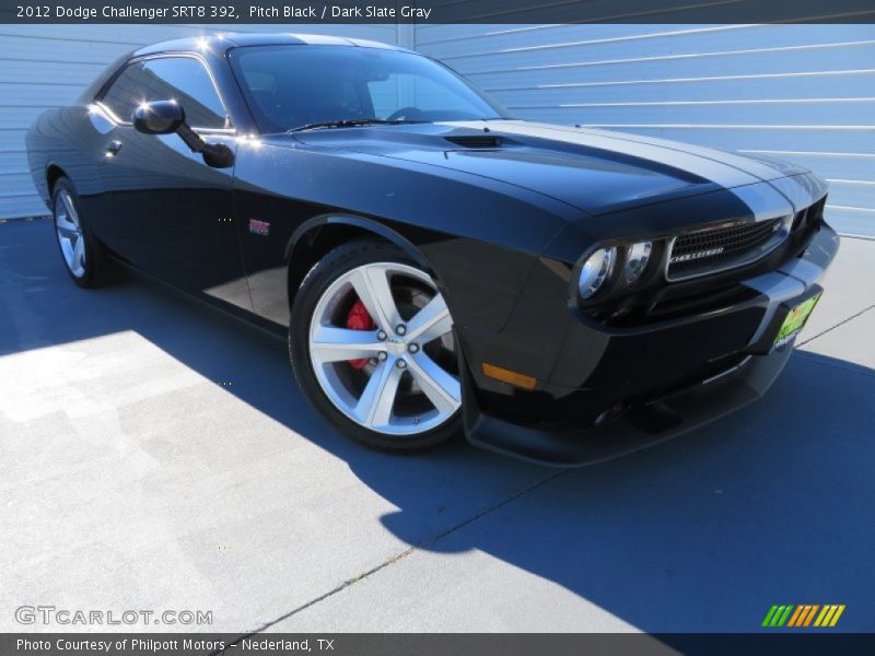 Front 3/4 View of 2012 Challenger SRT8 392