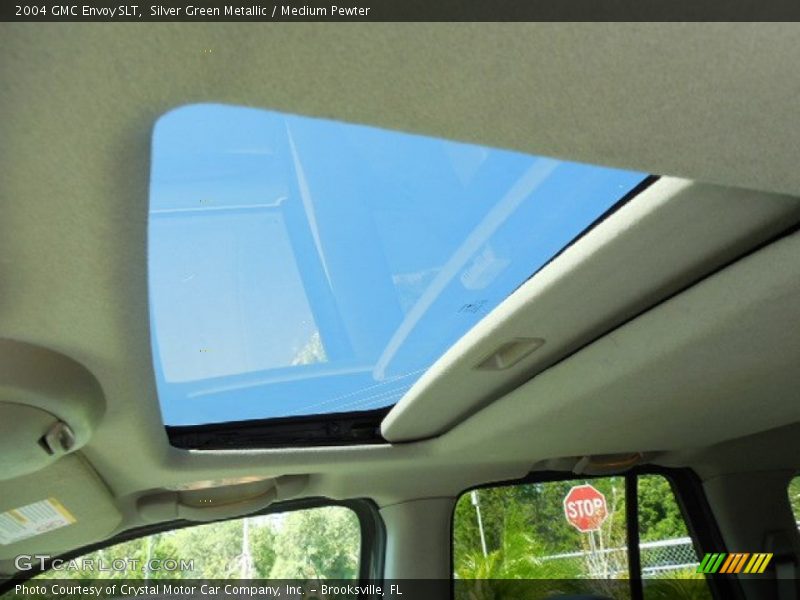 Silver Green Metallic / Medium Pewter 2004 GMC Envoy SLT