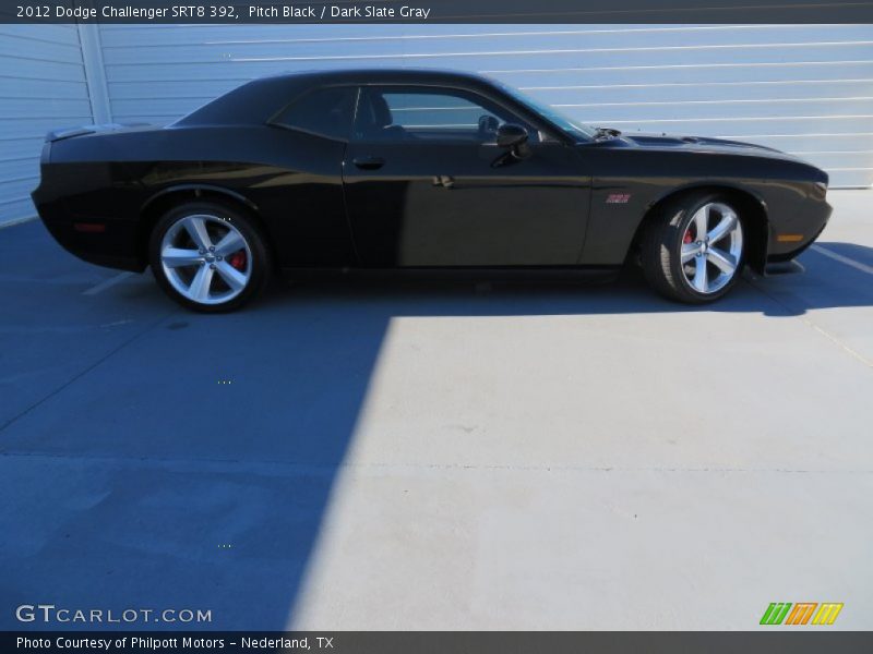 Pitch Black / Dark Slate Gray 2012 Dodge Challenger SRT8 392