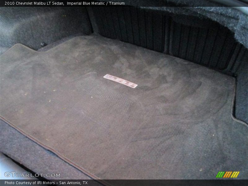 Imperial Blue Metallic / Titanium 2010 Chevrolet Malibu LT Sedan