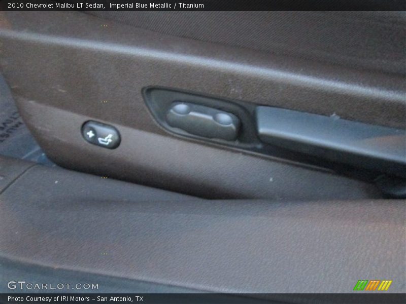 Imperial Blue Metallic / Titanium 2010 Chevrolet Malibu LT Sedan