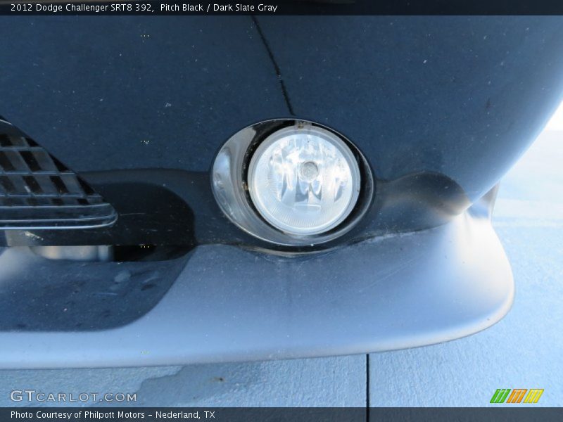 Pitch Black / Dark Slate Gray 2012 Dodge Challenger SRT8 392