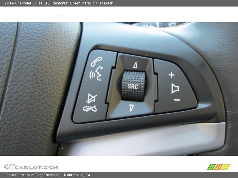 Rainforest Green Metallic / Jet Black 2014 Chevrolet Cruze LT