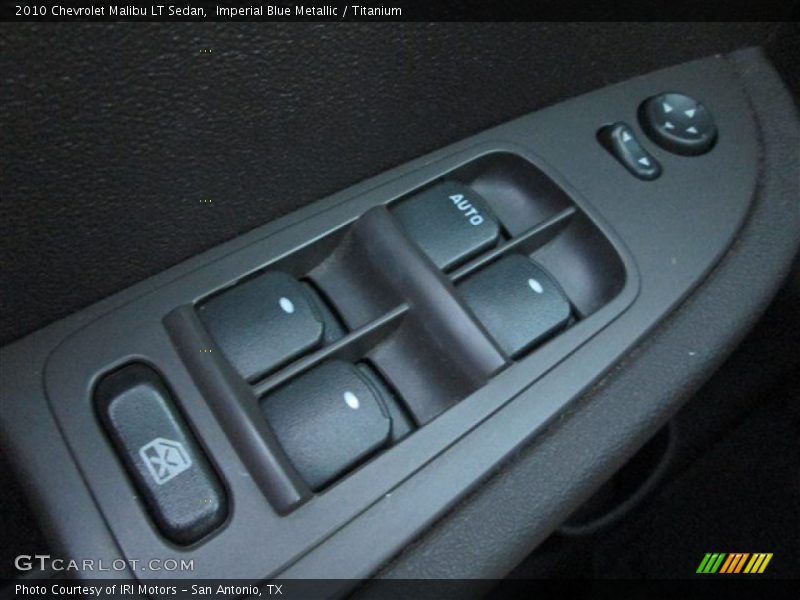Imperial Blue Metallic / Titanium 2010 Chevrolet Malibu LT Sedan