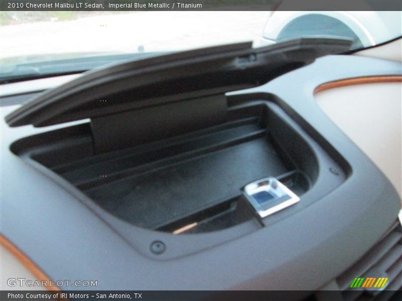Imperial Blue Metallic / Titanium 2010 Chevrolet Malibu LT Sedan