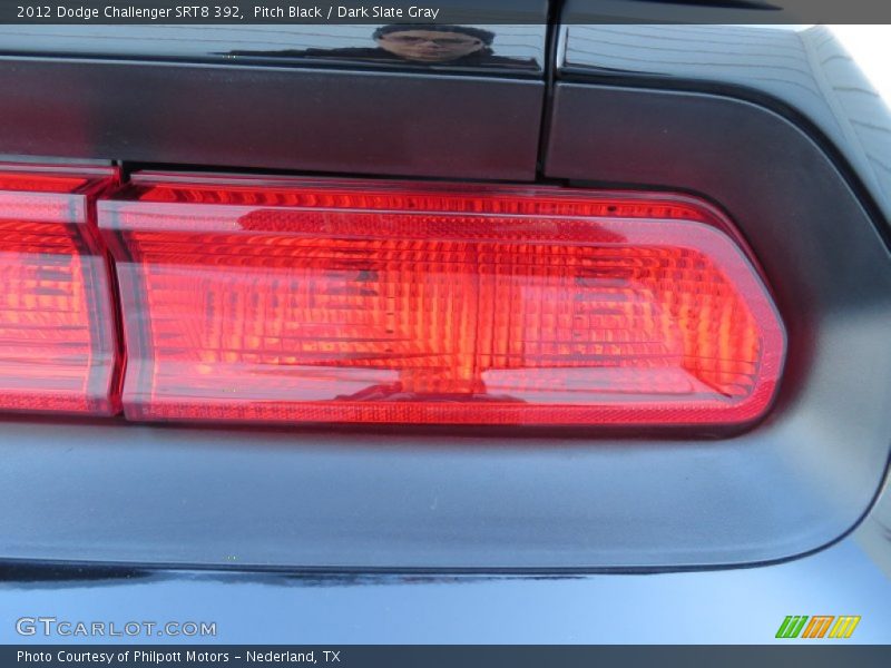 Pitch Black / Dark Slate Gray 2012 Dodge Challenger SRT8 392