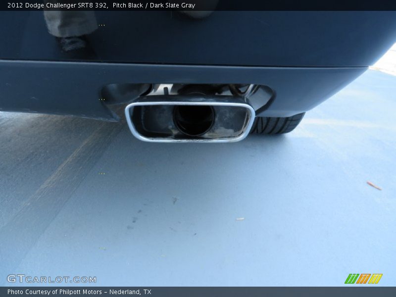 Pitch Black / Dark Slate Gray 2012 Dodge Challenger SRT8 392