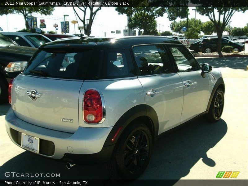 Crystal Silver Metallic / Carbon Black 2012 Mini Cooper Countryman