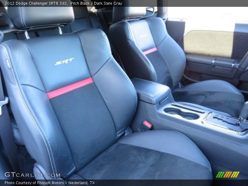 Front Seat of 2012 Challenger SRT8 392