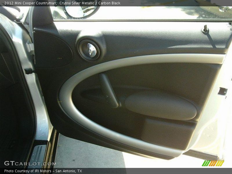 Crystal Silver Metallic / Carbon Black 2012 Mini Cooper Countryman