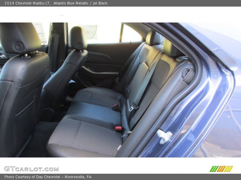 Atlantis Blue Metallic / Jet Black 2014 Chevrolet Malibu LT