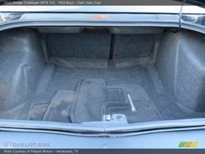 Pitch Black / Dark Slate Gray 2012 Dodge Challenger SRT8 392