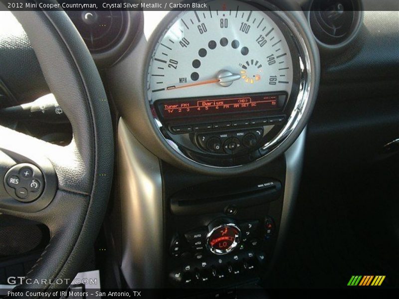 Crystal Silver Metallic / Carbon Black 2012 Mini Cooper Countryman
