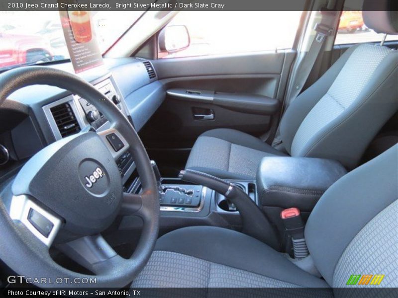 Bright Silver Metallic / Dark Slate Gray 2010 Jeep Grand Cherokee Laredo