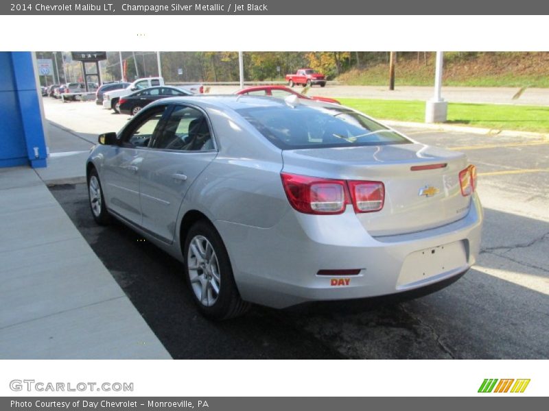 Champagne Silver Metallic / Jet Black 2014 Chevrolet Malibu LT