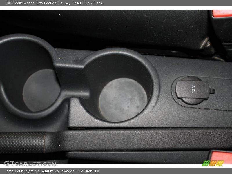 Laser Blue / Black 2008 Volkswagen New Beetle S Coupe