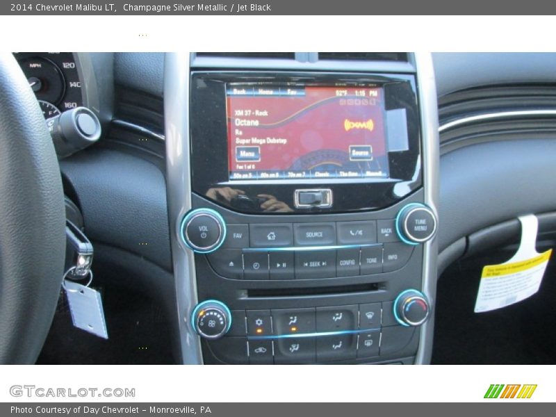 Champagne Silver Metallic / Jet Black 2014 Chevrolet Malibu LT