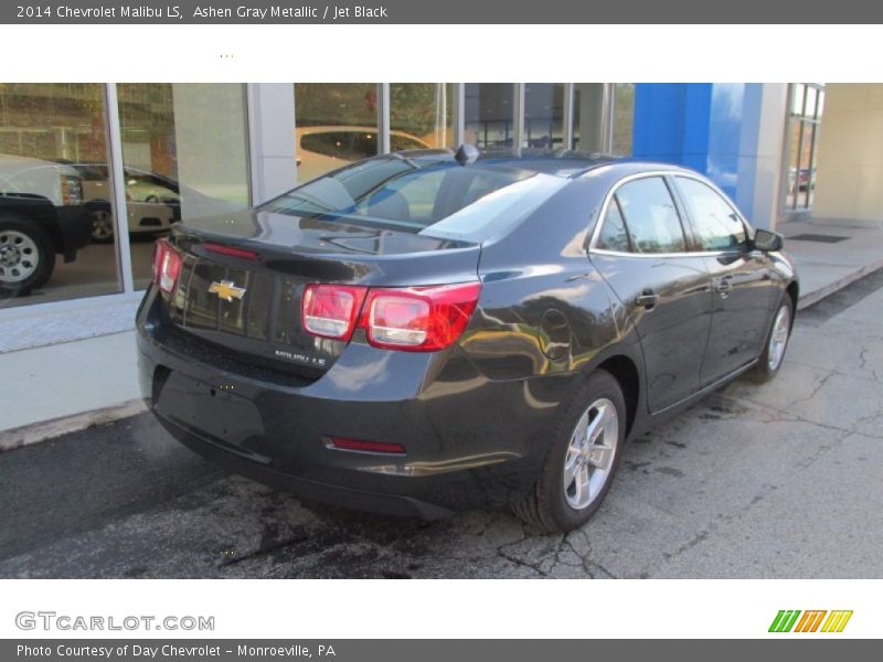 Ashen Gray Metallic / Jet Black 2014 Chevrolet Malibu LS