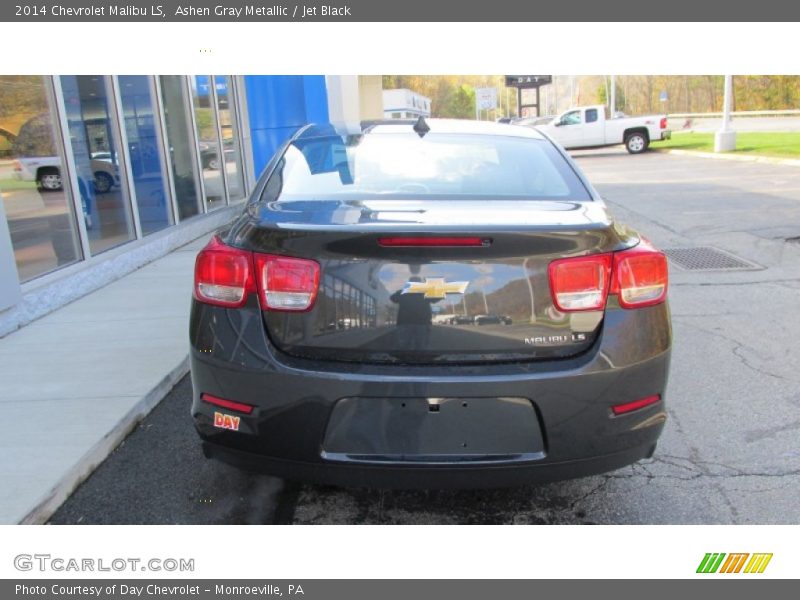 Ashen Gray Metallic / Jet Black 2014 Chevrolet Malibu LS