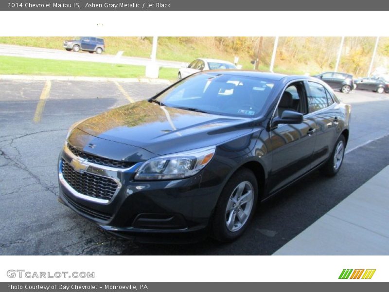 Ashen Gray Metallic / Jet Black 2014 Chevrolet Malibu LS