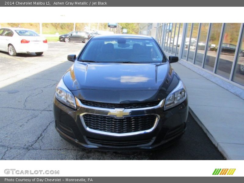 Ashen Gray Metallic / Jet Black 2014 Chevrolet Malibu LS