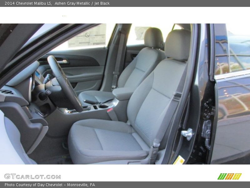 Ashen Gray Metallic / Jet Black 2014 Chevrolet Malibu LS
